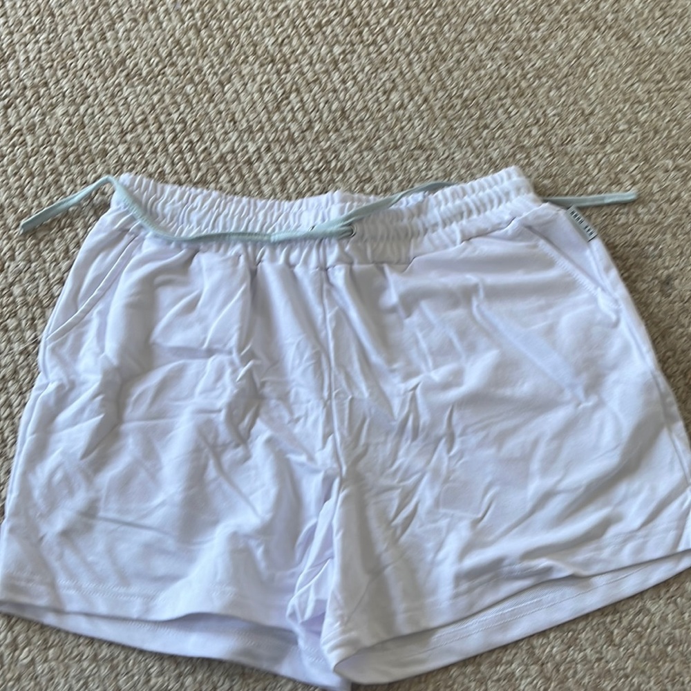 BNWT Rae Dunn “Wifey” sweat shorts.
